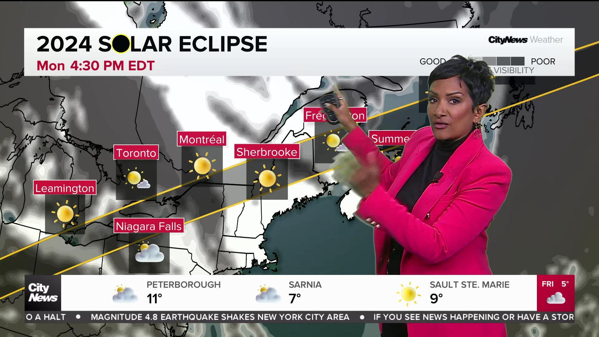 2024 solar eclipse forecast