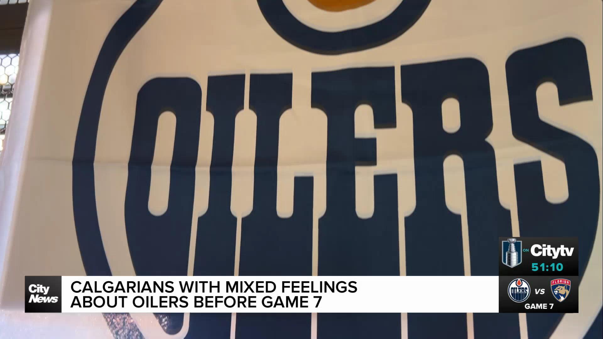 Calgarians with mixed feelings about Oilers in game 7