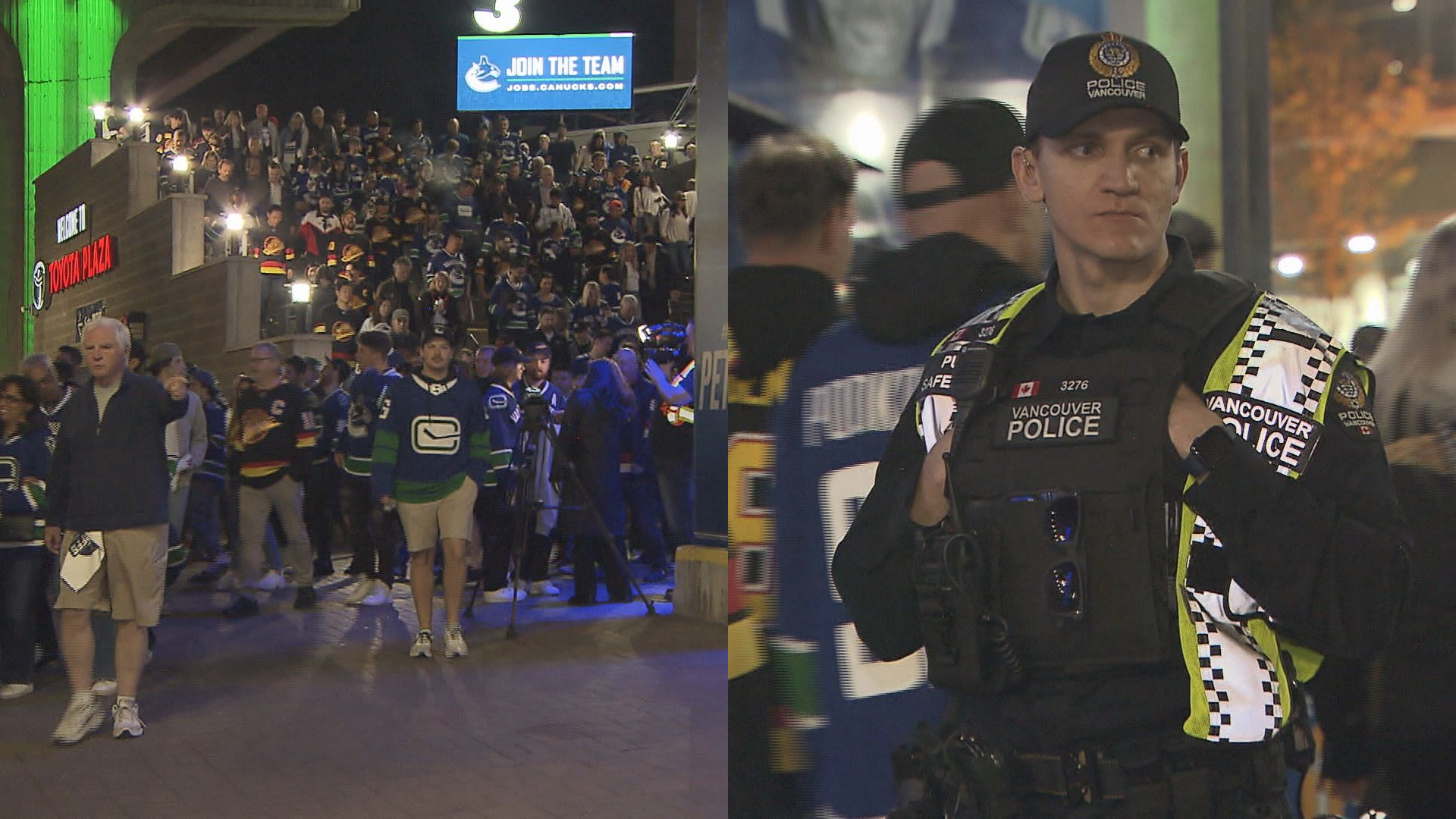 Vancouver teases watch party as Canucks head into Round 2