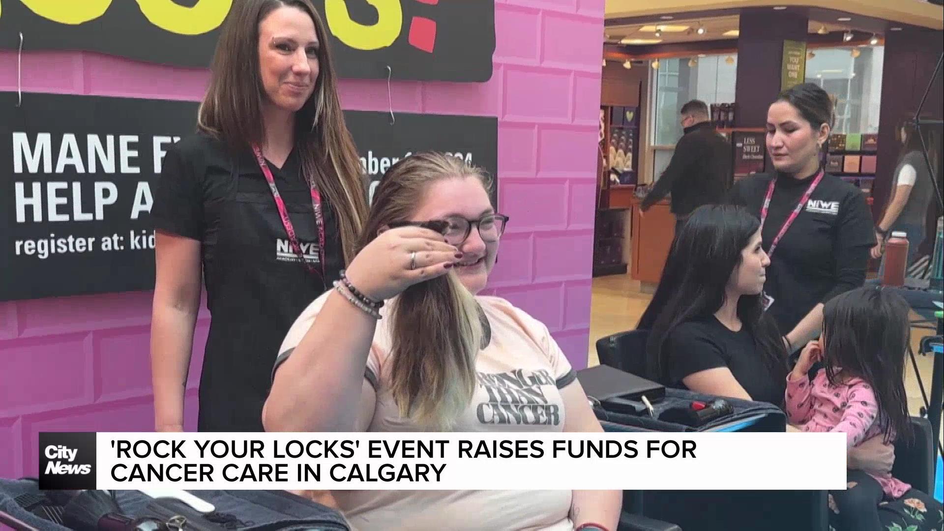 ‘Rock your locks’ event raises funds for cancer care in Calgary