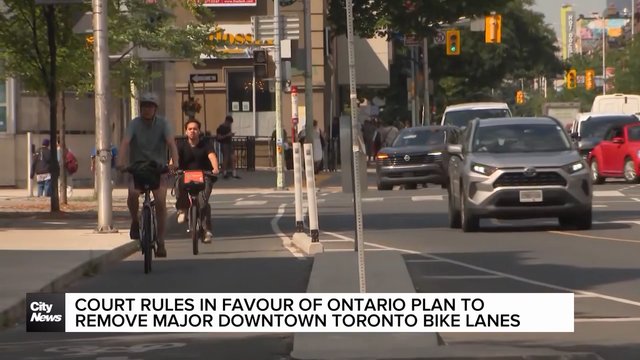 Ford government wins court appeal to rip out Toronto bike lanes
