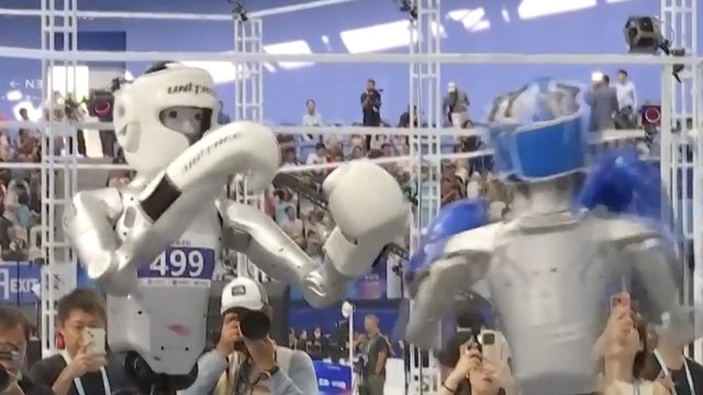 Day 2 of World Humanoid Robot Games