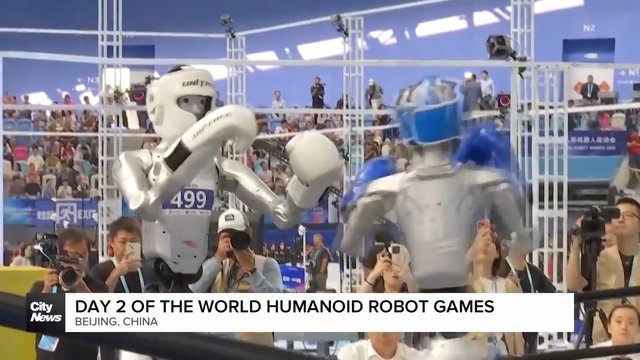Day 2 of World Humanoid Robot Games