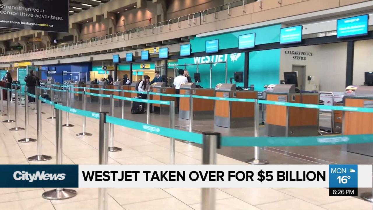 WestJet officially completes sale to Onex Corp