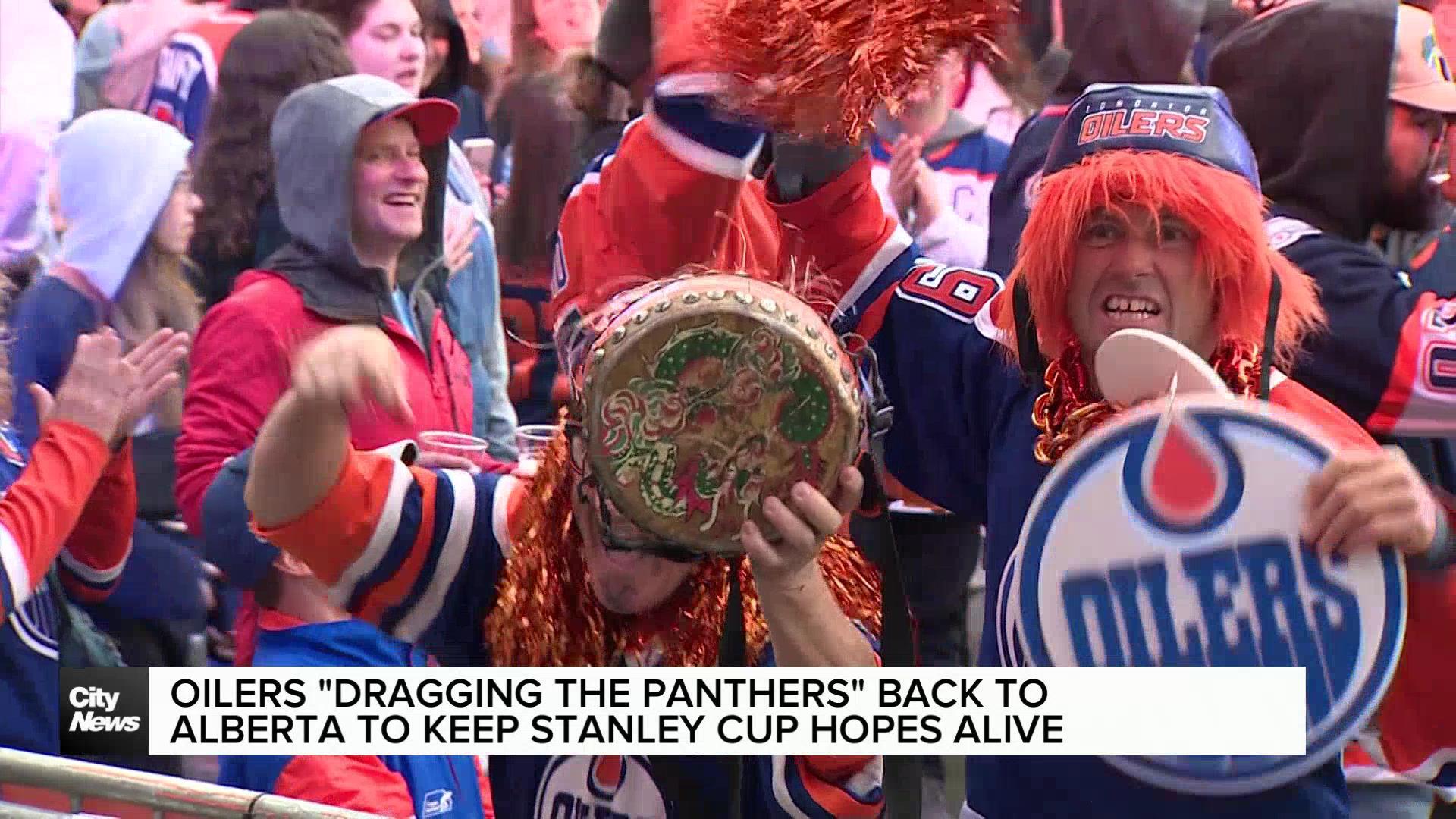 Edmonton Oilers "dragging" Florida Panthers back to Alberta