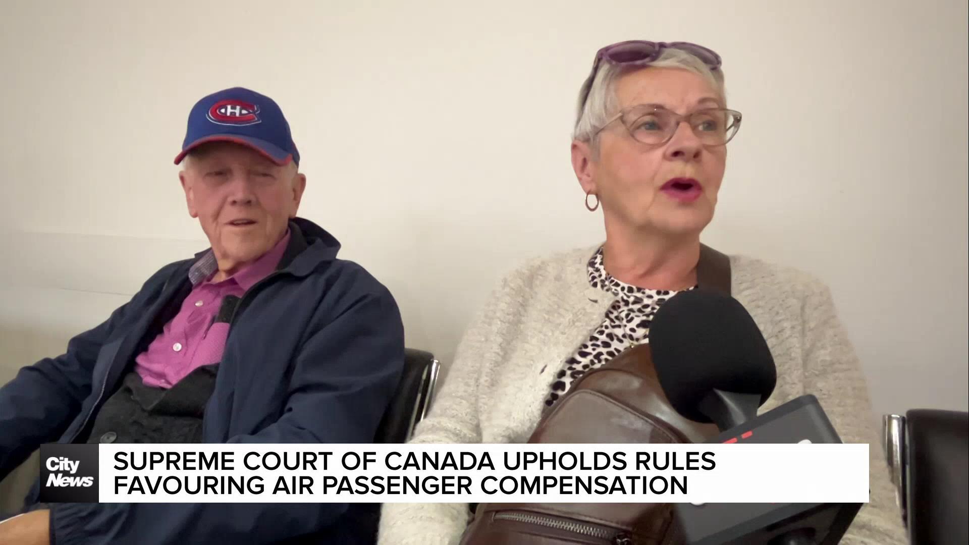 Supreme Court of Canada upholds rules favoring air-passenger compensation