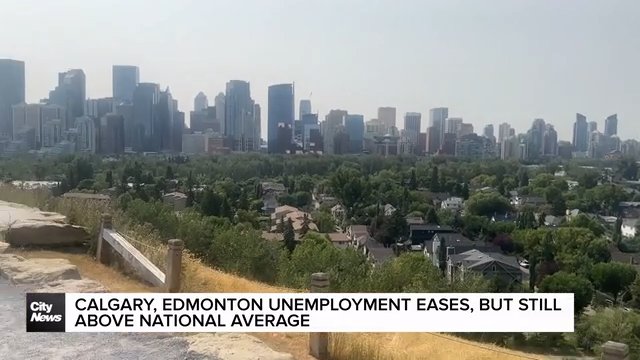 Calgary, Edmonton unemployment eases, but still above national average