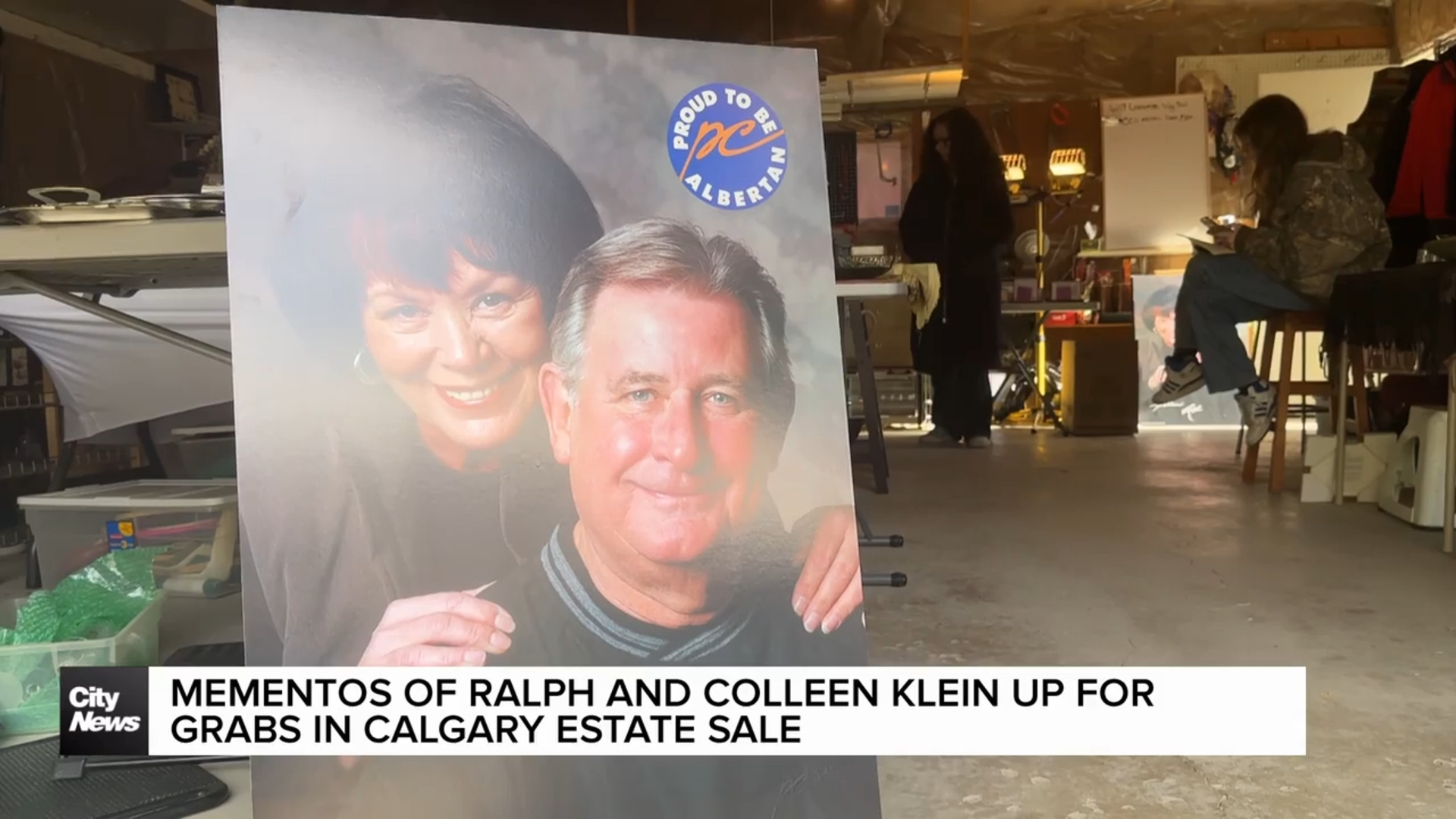 Mementos of Ralph and Colleen Klein up for grabs in Calgary's estate sale