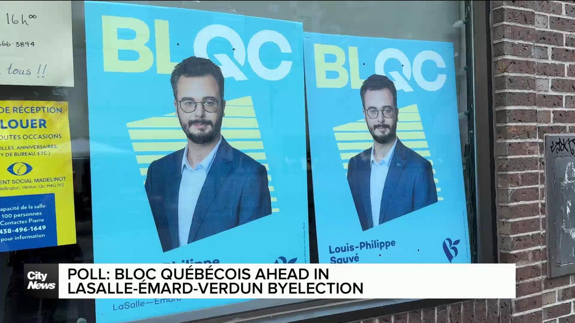 Bloc Québécois ahead in Montreal byelection: poll