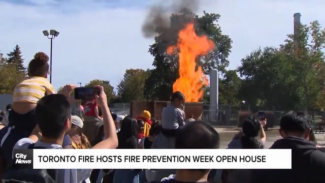 Toronto Fire hosts fire prevention week open house