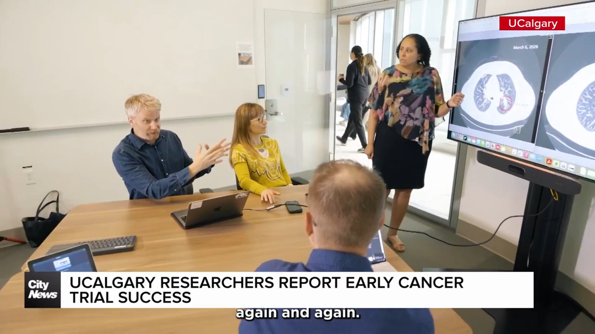 UCalgary researchers report early cancer trial breakthrough