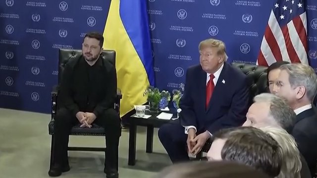 Ukraine, Russia trade strikes before talks
