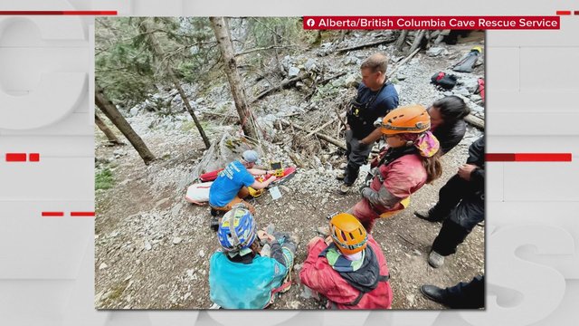 Man rescued from Alberta cave after being stuck for 10 hours