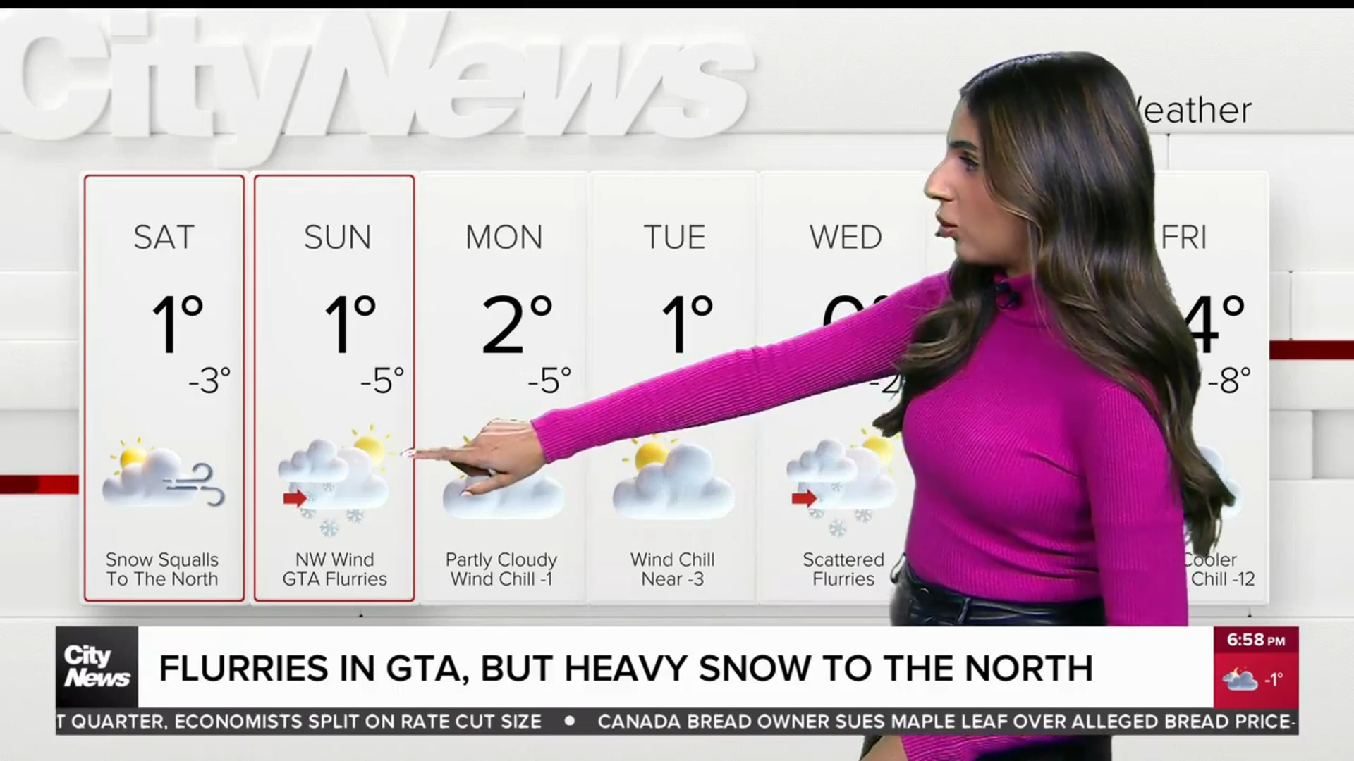 Snow squalls coming to the GTA