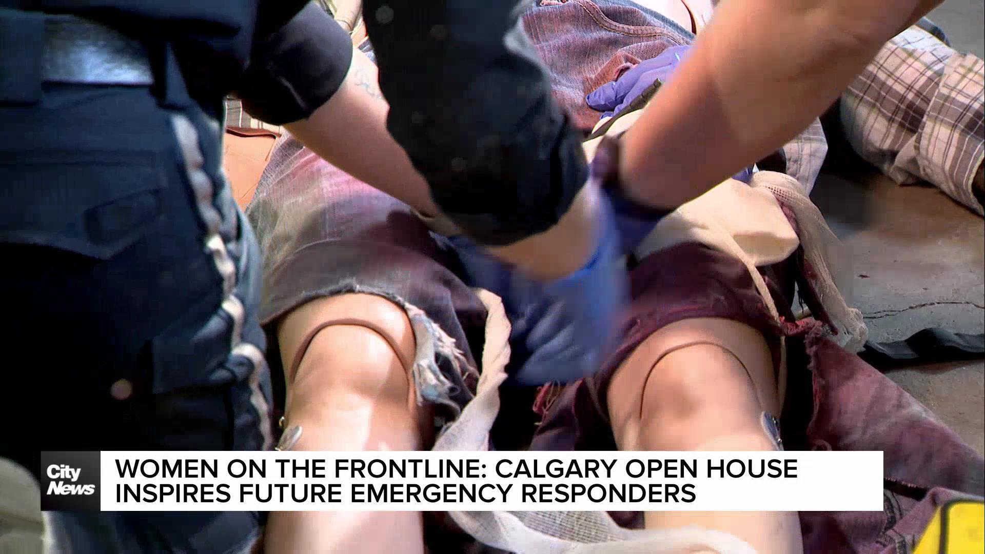 Calgary’s Women on the Frontline open house inspires future emergency responders