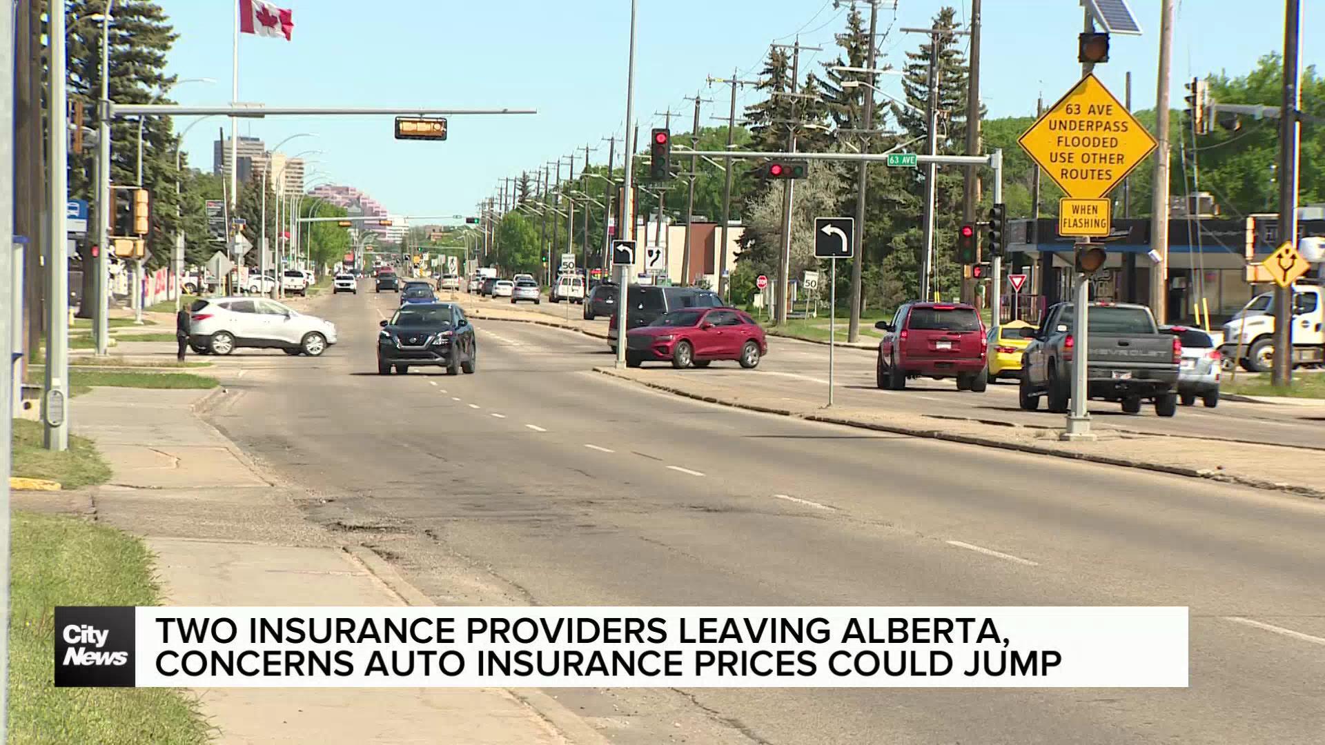 Two insurance providers leaving Alberta