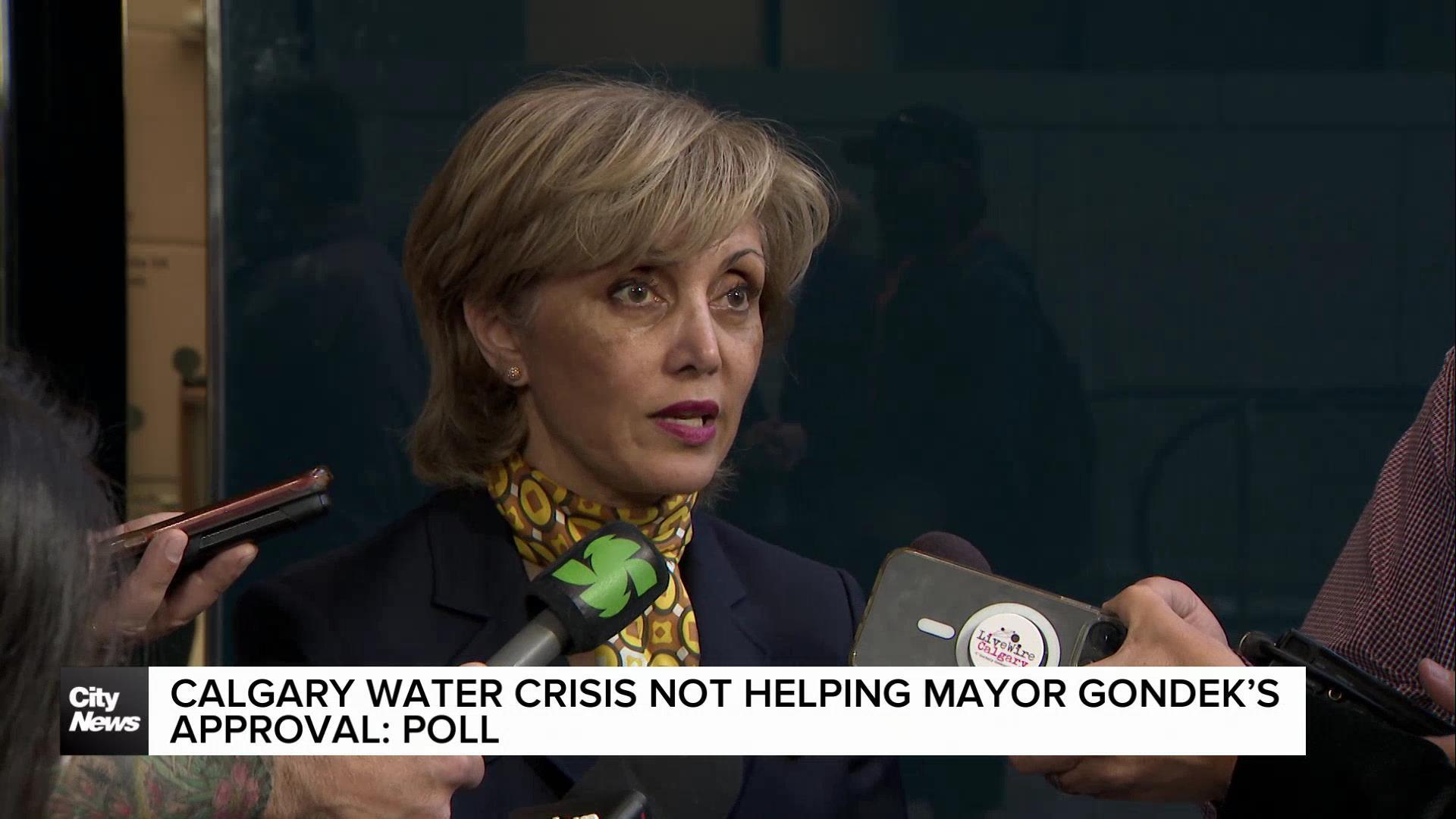 Calgary water crisis not helping Mayor Gondek’s approval: Poll