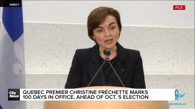 Quebec Premier Christine Fréchette marks 100 days in office
