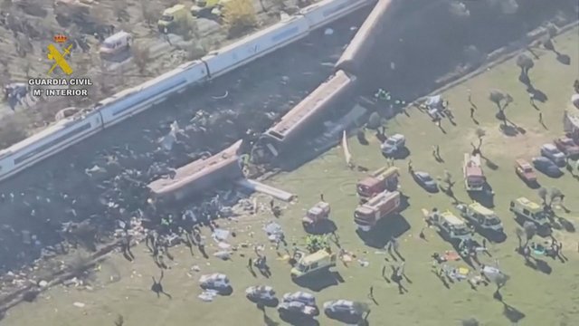 High-speed train crash in Spain kills at least 30