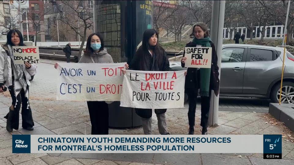 Chinatown Youth demands more for Montreal’s downtown homeless