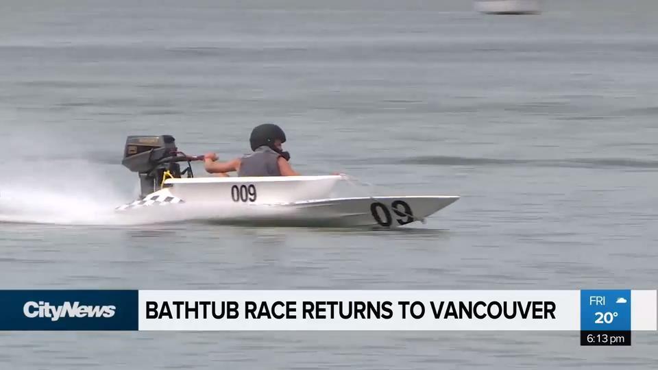 canada bathtub race