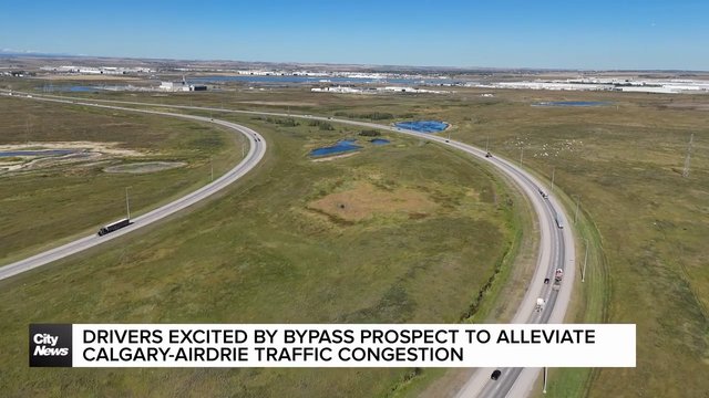Drivers excited by bypass prospect to alleviate Calgary-Airdrie congestion