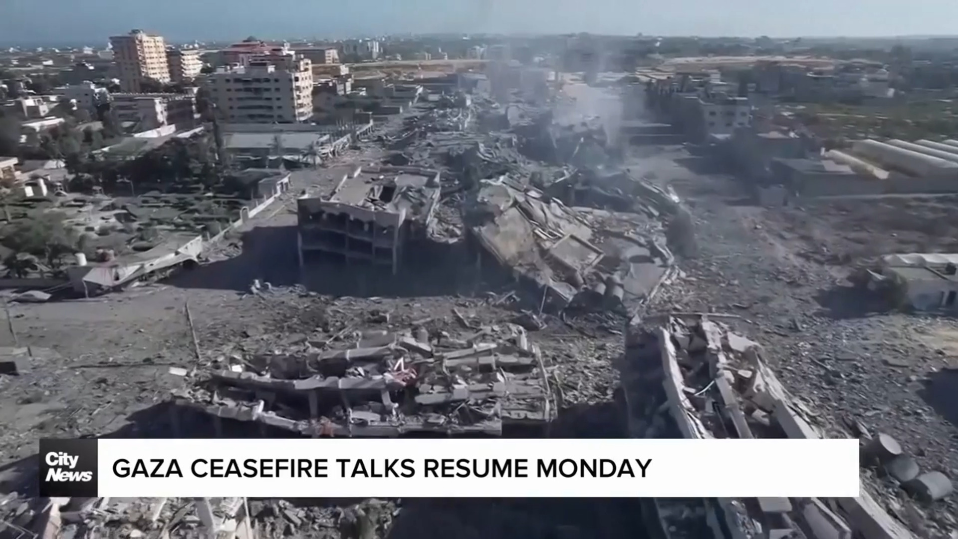 Gaza ceasefire talks resume Monday