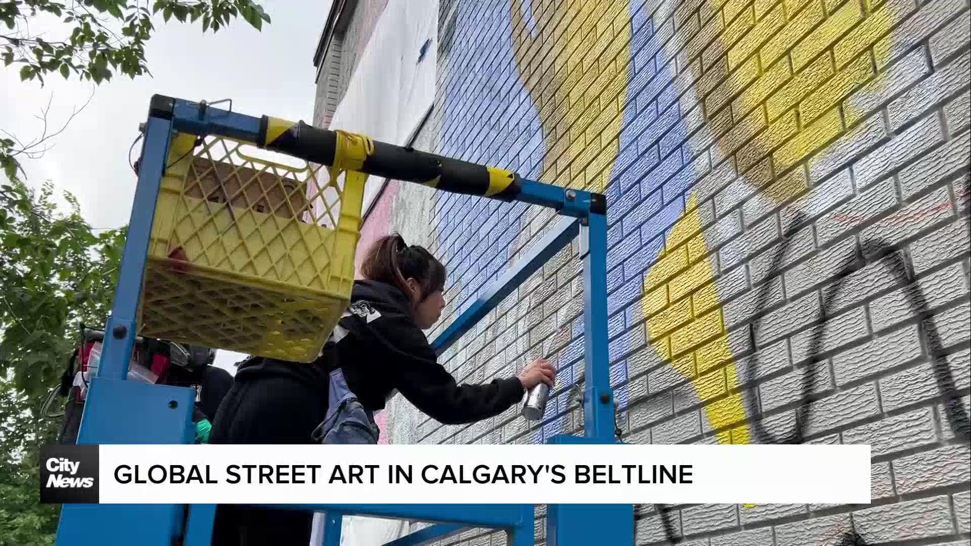 Global street art in Calgary’s Beltline