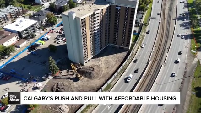Calgary's push and pull with affordable housing