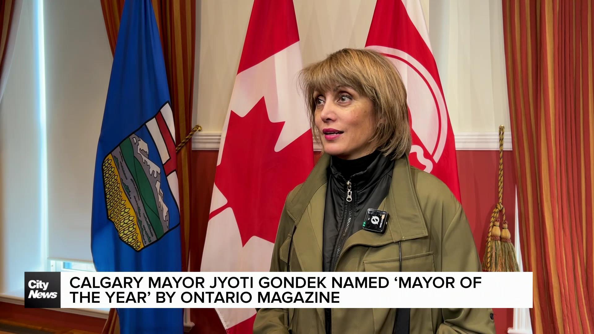 Calgary’s Jyoti Gondek named ‘Mayor of the Year’ by Ontario magazine