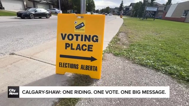 Calgary-Shaw: One riding. One vote. One big message.