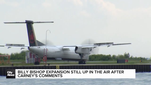 Billy Bishop expansion still up in the air after Carney's comments