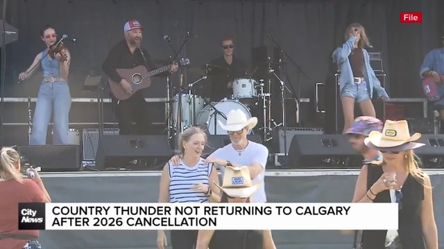 Country Thunder not returning to Calgary after 2026 cancellation