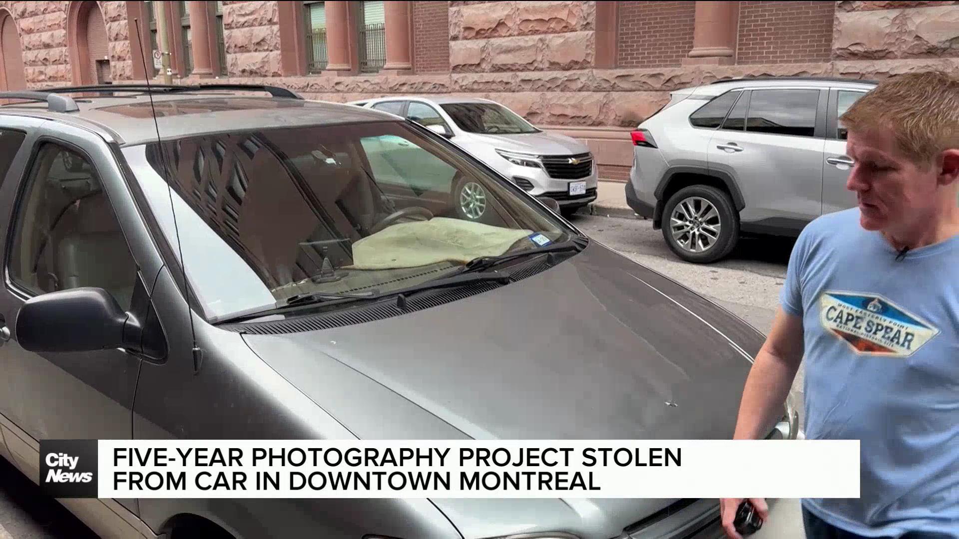 Toronto man loses years of work in Montreal vehicle break-in