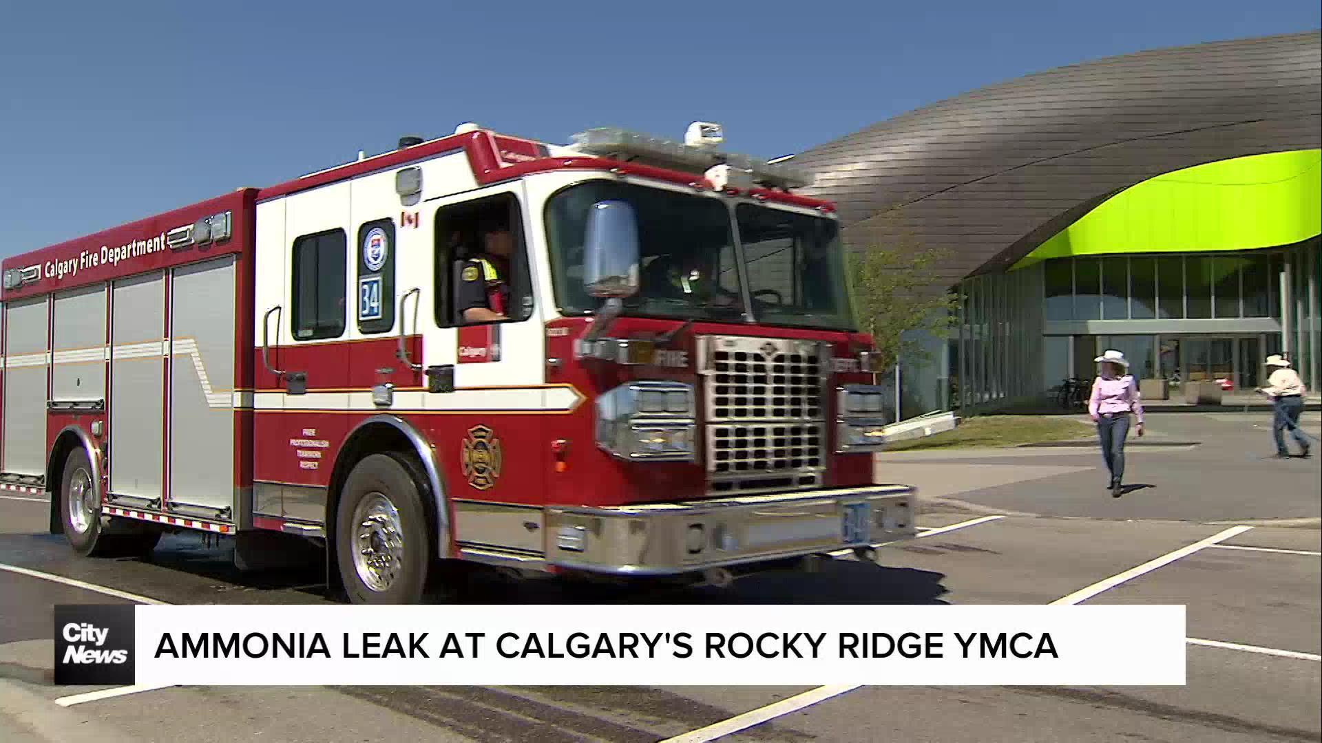 Another ammonia leak at Rocky Ridge YMCA