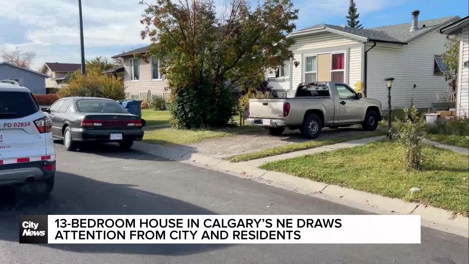 13-bedroom house in Calgary’s NE draws attention from city and residents