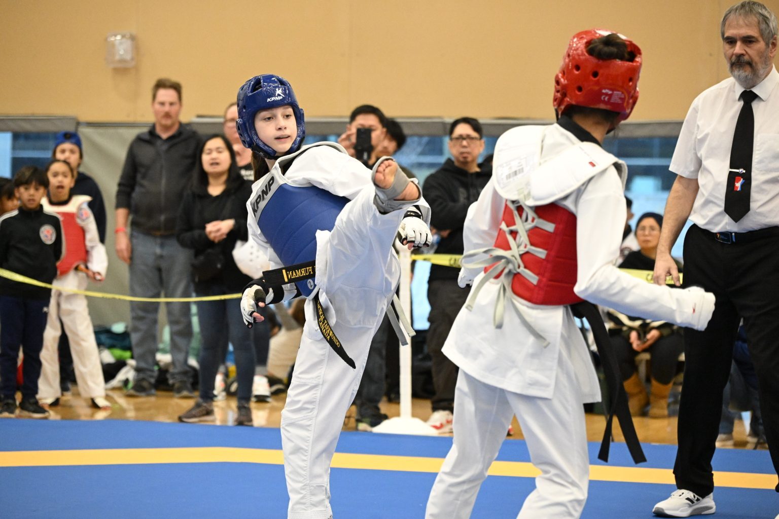 190 Taekwondo athletes compete in Winter Classic Tournament