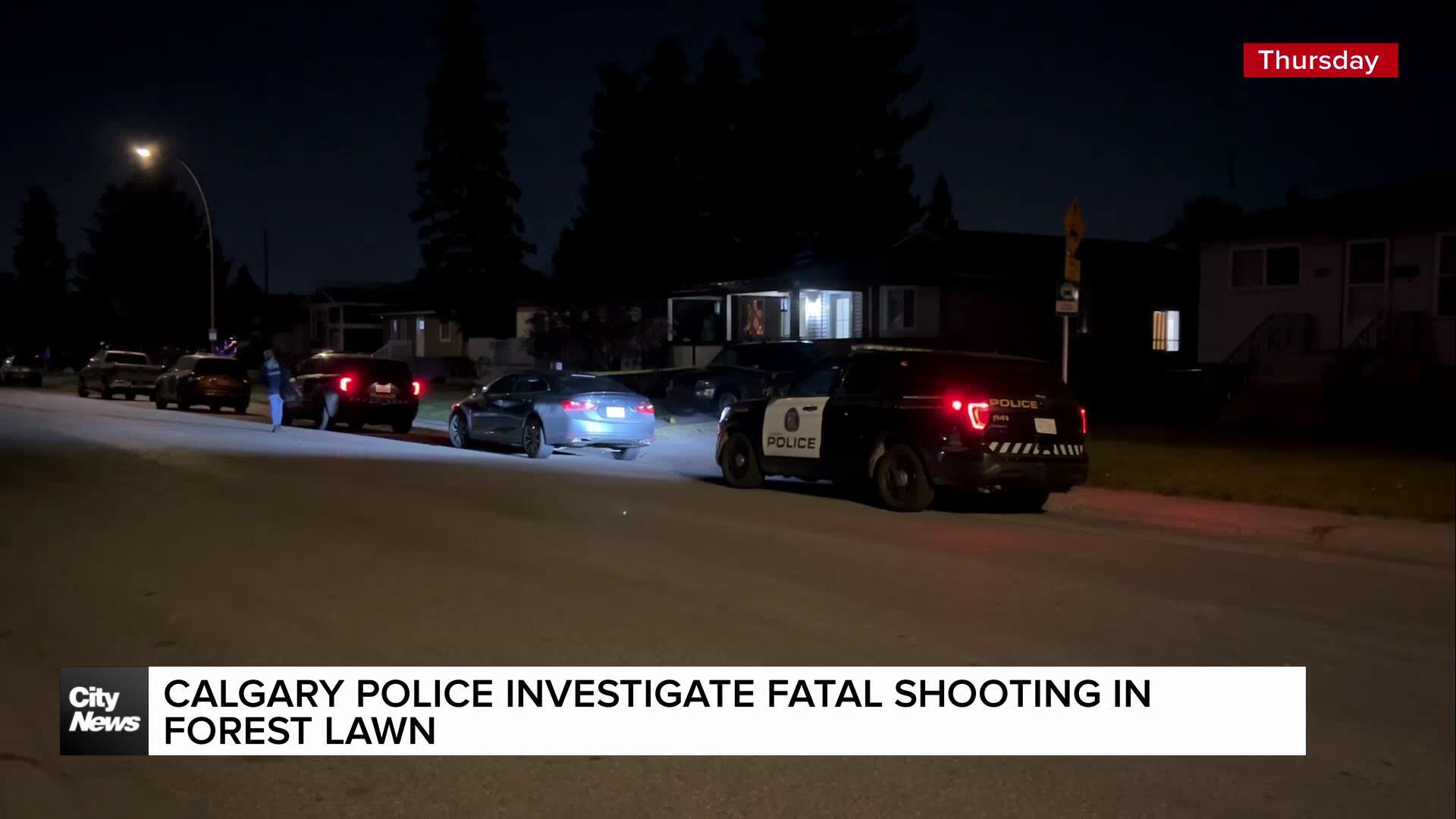 Man in 60s shot and killed in Forest Lawn: Calgary police