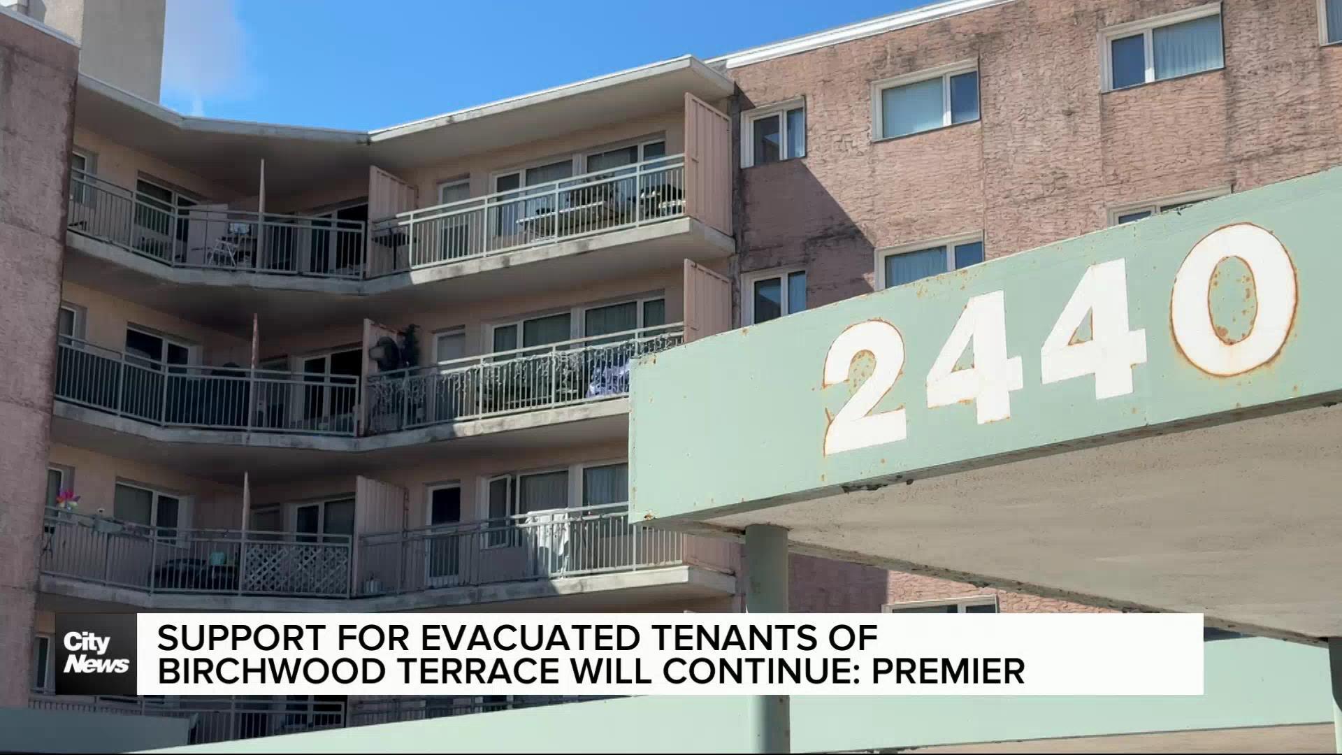 Premier says province’s support continues for evacuees from Winnipeg apartment at risk of collapse
