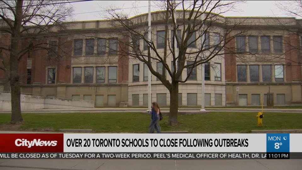 Over 20 schools in Toronto closing due to COVID 19 outbreaks