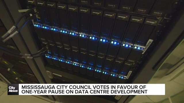 Mississauga freezes new large data centres for one year