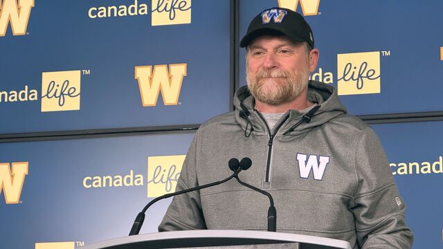 Winnipeg Blue Bombers head coach reflects on season following playoff loss to Alouettes