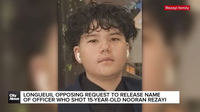 Longueuil opposes request to name officer who shot Nooran Rezayi