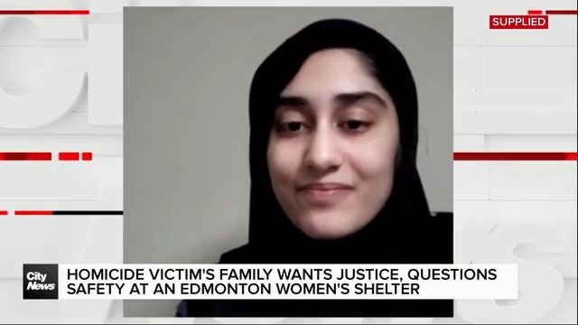 Homicide victim’s family calls for justice, questions safety at Edmonton women’s shelter