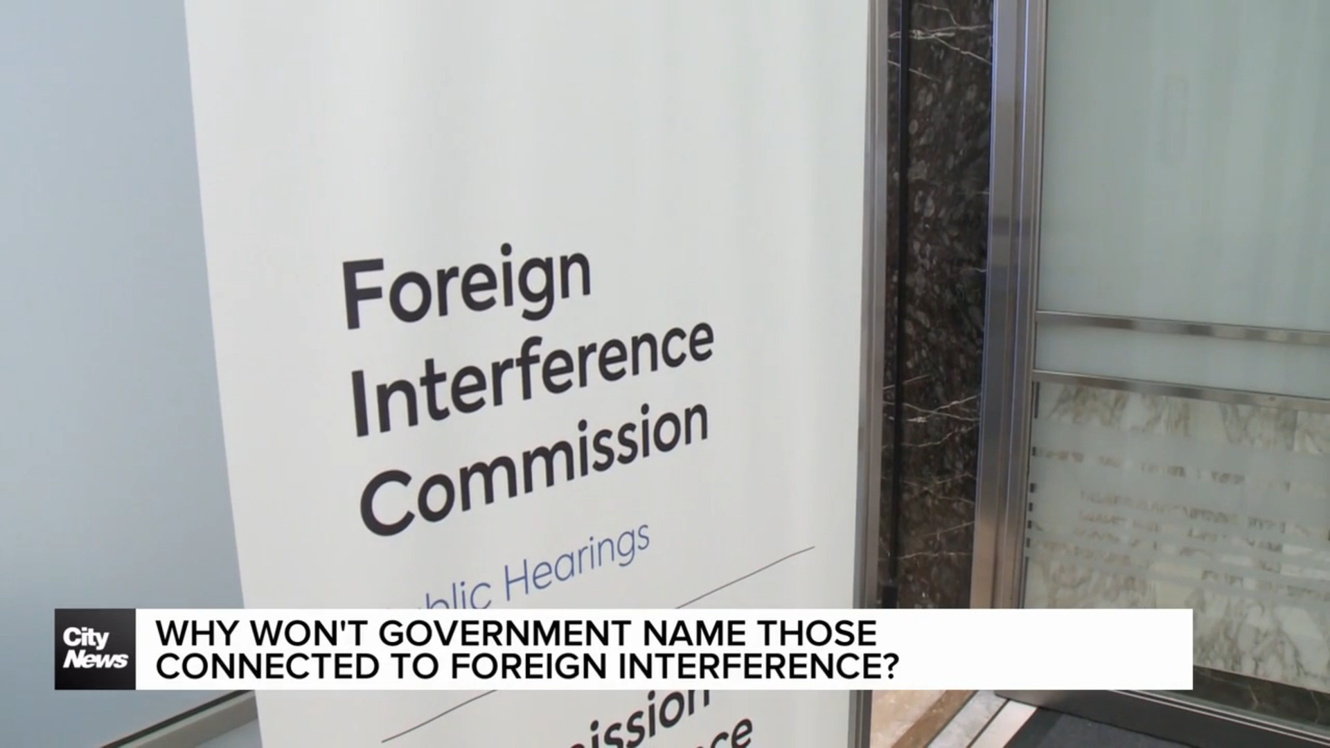 Why won't gov't name names connected to foreign interference?