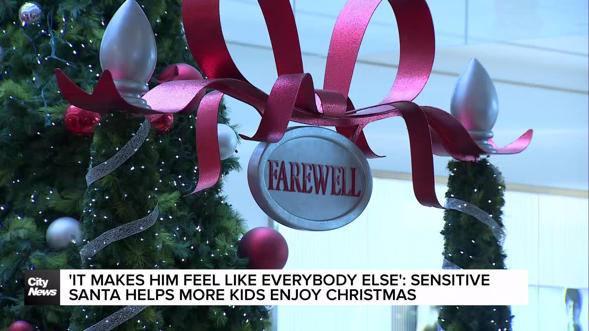 Sensitive Santa helps children with sensory sensitivities, mobility challenges