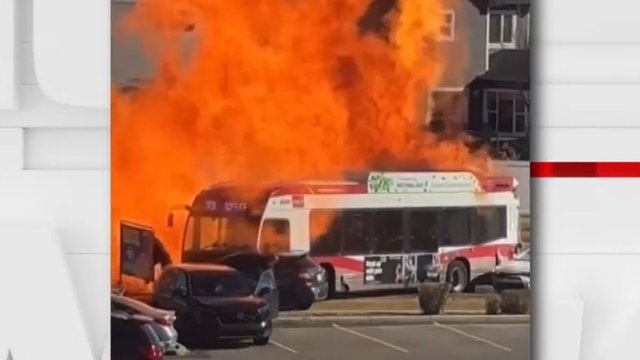 Three dead, at least 10 injured after explosion involving Calgary Transit bus