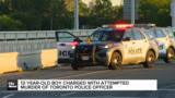 12-year-old boy charged with attempted murder of Toronto police officer