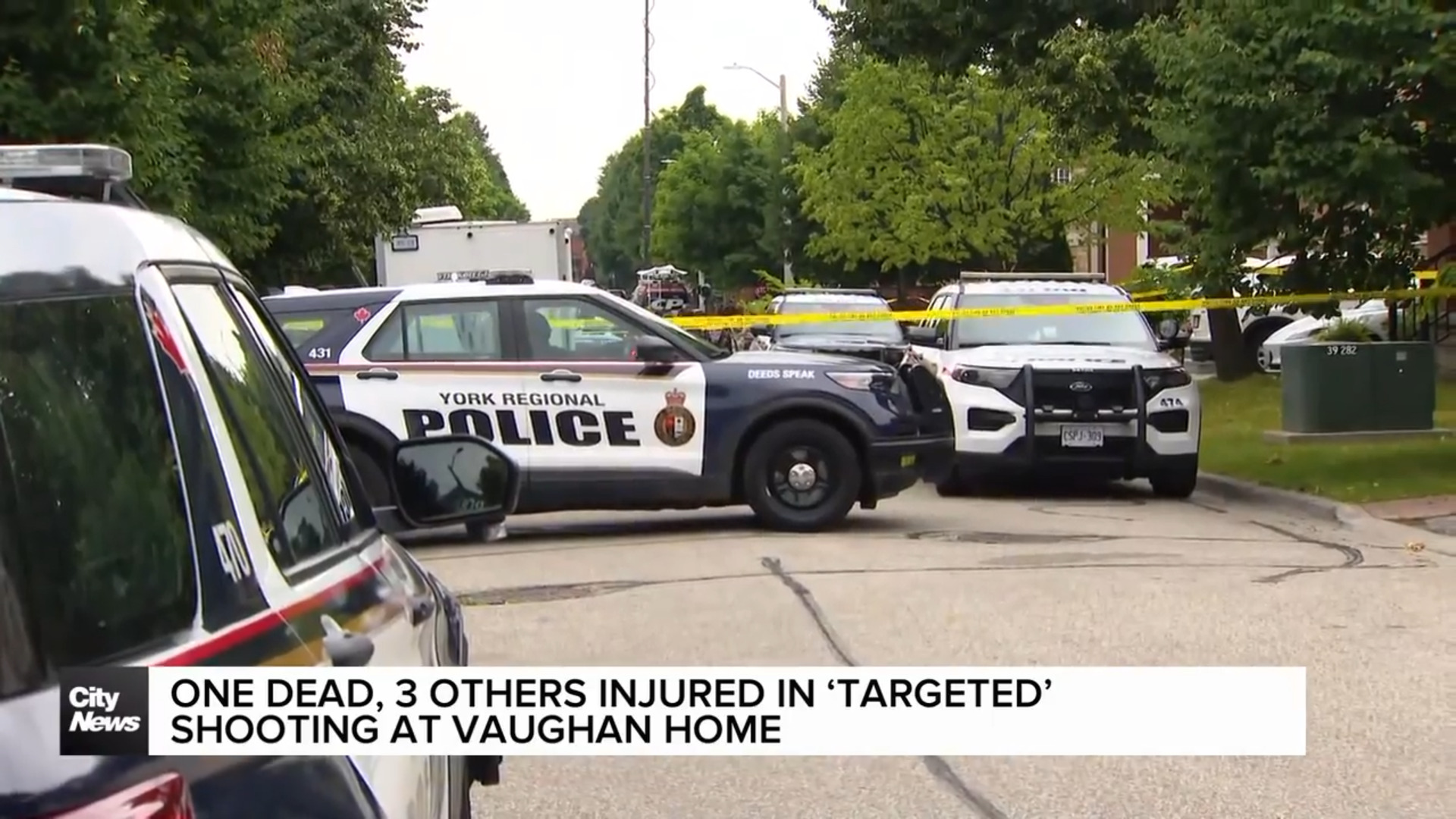 ‘Targeted’ shooting in a Vaughan home leaves one dead, 3 others injured