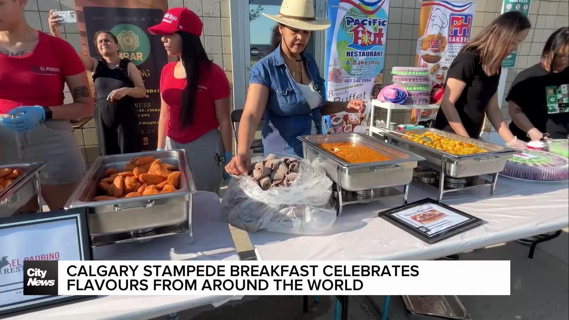 Calgary Stampede breakfast celebrates flavours from around the world